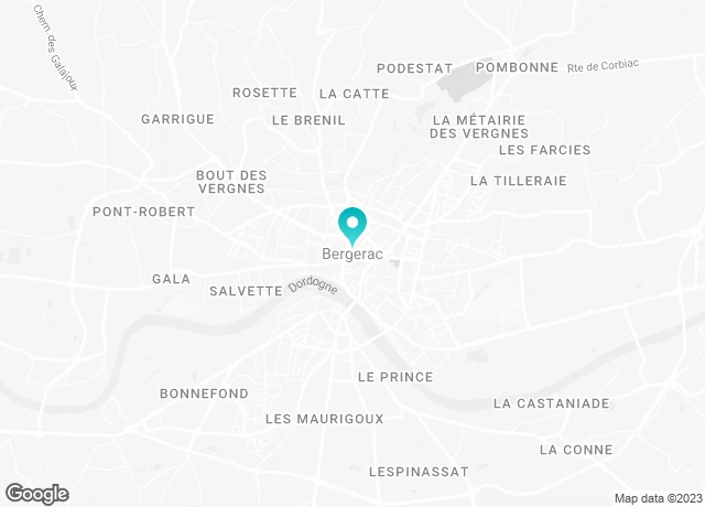 Localisation de l'agence Finance Conseil Bergerac
