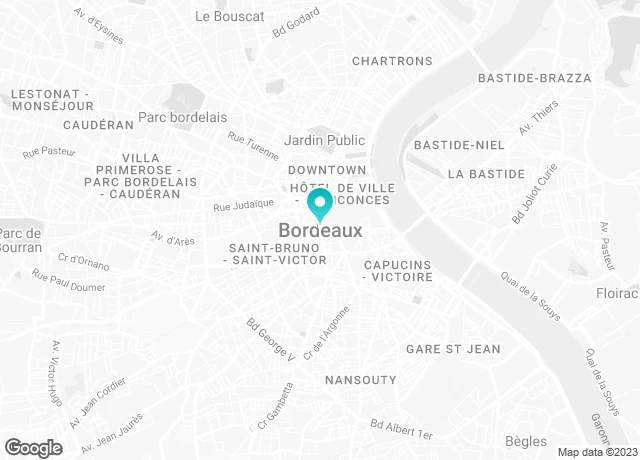 Localisation de l'agence Finance Conseil Bordeaux