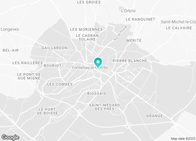 Localisation de l'agence Finance Conseil Fontenay-le-Comte