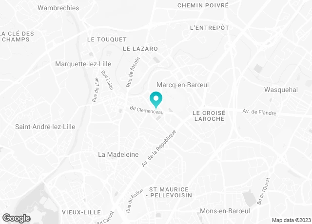 Localisation de l'agence Finance Conseil Marcq-en-Barœul