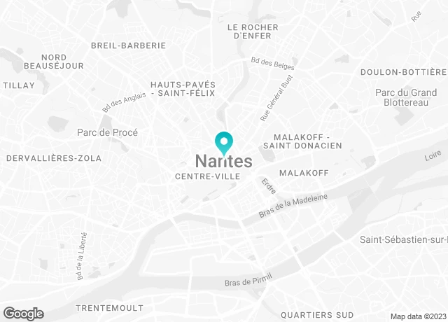 Localisation de l'agence Finance Conseil Nantes