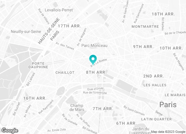 Localisation de l'agence Finance Conseil Paris