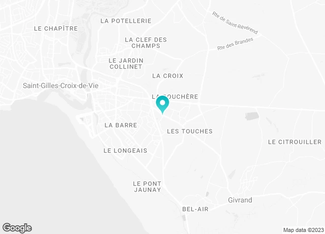 Localisation de l'agence Finance Conseil Saint-Gilles-Croix-de-Vie
