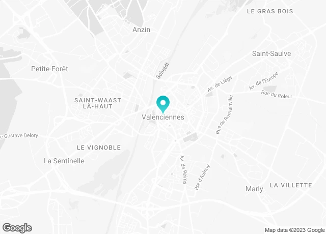 Localisation de l'agence Finance Conseil Valenciennes