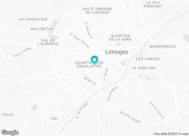 Localisation de l'agence Finance Conseil Limoges