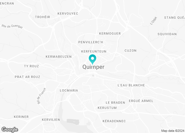 Localisation de l'agence Finance Conseil Quimper