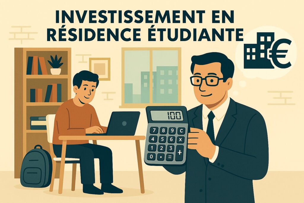 Investissement en résidence étudiante : un placement locatif sécurisé avec forte demande, avantages fiscaux en LMNP et gestion déléguée via bail commercial.