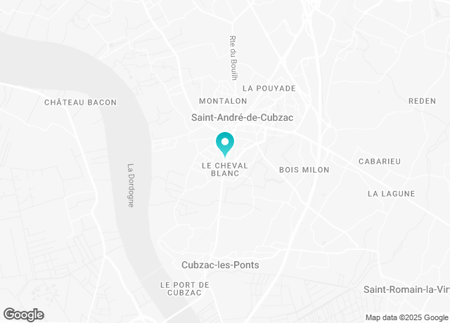 Localisation de l'agence Finance Conseil Saint-André-de-Cubzac
