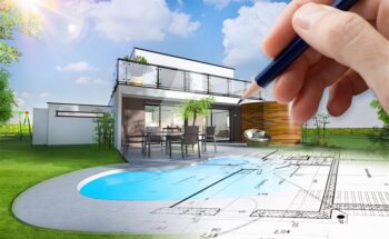 Prêt immobilier pour financer la construction d’une piscine enterrée dans un projet immobilier résidentiel