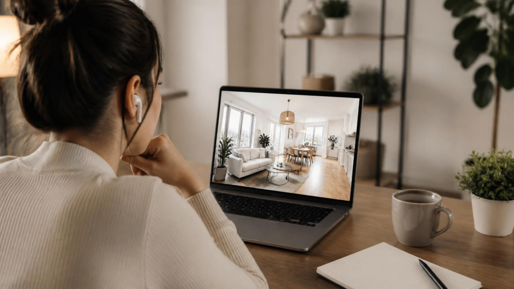 Achat immobilier à distance et recherche de prêt immobilier